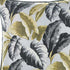 Black White Celadon Tropical Leaf Decorative Throw Pillow Cover