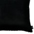 Set Of 2 Black Brushed Twill Decorative Throw Pillow Covers