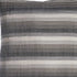 Gray Taupe And White Stripe Decorative Throw Pillow Cover