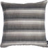 Gray Taupe And White Stripe Decorative Throw Pillow Cover