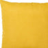 Set Of 2 Yellow Brushed Twill Decorative Throw Pillow Covers