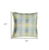 Yellow And Gray Blurred Lines Decorative Throw Pillow Cover