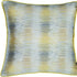 Yellow And Gray Blurred Lines Decorative Throw Pillow Cover