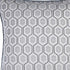 Grey Jacquard Circle Decorative Throw Pillow Cover