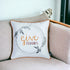 Give Thanks Square Printed Decorative Throw Pillow Cover