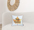 18"X 18" Thanksgiving Leaf Quote Decorative Throw Pillow Cover