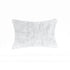 5" X 12" X 20" 100% Natural Rabbit Fur White Pillow