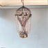 23" x 23" x 41" Vintage Hot Air Balloon Pendant