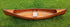 26.25" X 118.5" X 16" Wooden Canoe