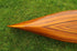 26.25" X 118.5" X 16" Wooden Canoe