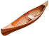 20.25" X 70.5" X 15" Wooden Canoe With Ribs