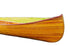 28.5" X 144" X 21" Wooden Canoe With Ribs Curved Bow