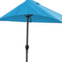 9" Aqua Outdoor Side Wall Umbrella