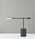 Three Color Adjustable Floor Lamp Black Metal Saucer Led