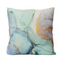 Pastel Watercolor Marble Cotton Square Throw Pillow