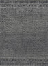 96 X 132 Grey Or  Black Wool Rug