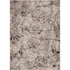 8'X11' Ivory Grey Machine Woven Abstract Vermicular Indoor Area Rug