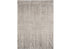 10'X13' Ivory Grey Machine Woven Geometric Lines Indoor Area Rug