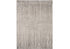 10'X13' Ivory Grey Machine Woven Geometric Lines Indoor Area Rug