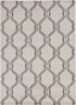 2' X 3' Sand Wavy Line Pattern Accent Rug