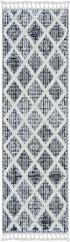 5'X7' Ivory Hand Woven Jute And Wool Indoor Area Rug