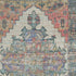 7'X12' Blue Orange Hand Woven Traditional Medallion Indoor Area Rug