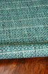 3' X 4' Teal Polypropylene Area Rug