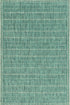 3' X 4' Teal Polypropylene Area Rug