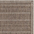 8' X 11' Mocha Geometric Patterns Indoor Area Rug