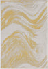 3' X 4' Ivory Or Gold Polypropylene Area Rug