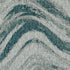 3'X4' Grey Teal Machine Woven Uv Treated Abstract Waves Indoor Outdoor Accent Rug