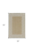 3' X 4' Natural Polypropylene Area Rug