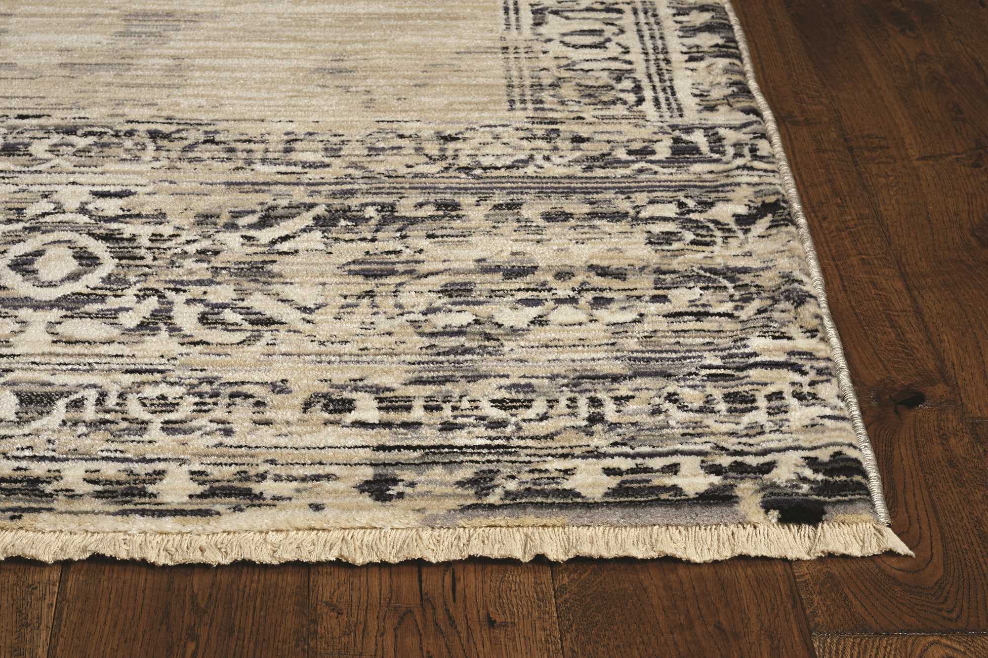 3' X 4' Natural Polypropylene Area Rug