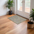 2'X3' Sage Green Machine Woven Vintage Traditional Indoor Accent Rug