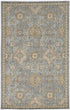 2'X3' Sage Green Machine Woven Vintage Traditional Indoor Accent Rug