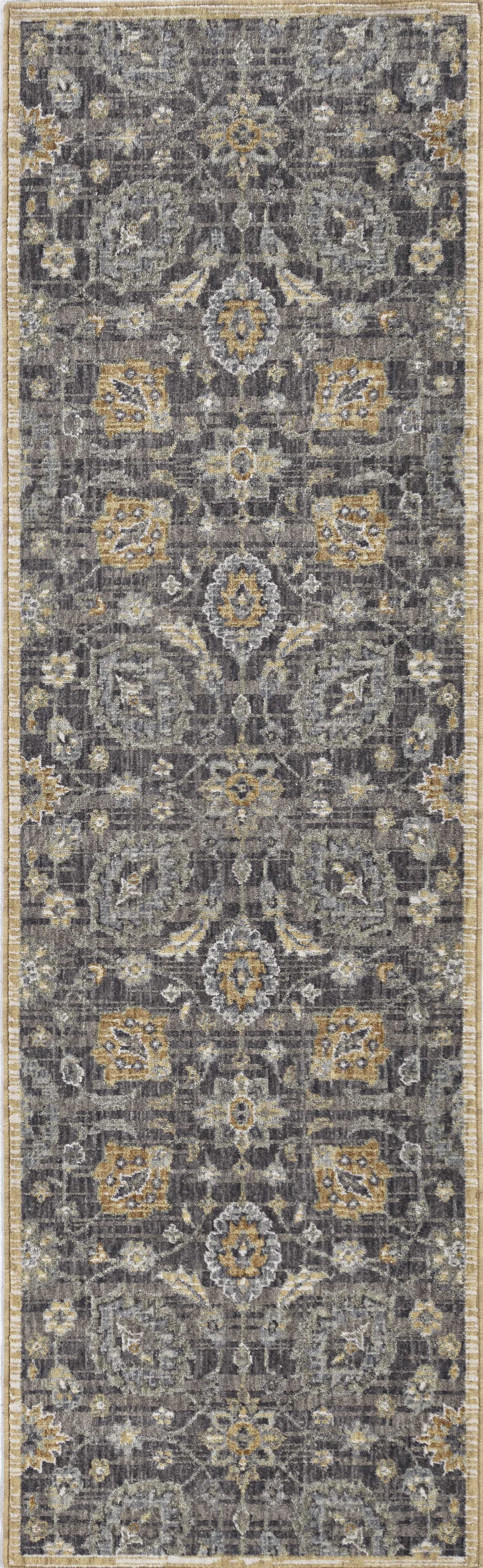 91 X 130 Taupe Wool Rug