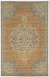 63 X 91 Coffee Wool Rug