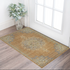 2' X 3' Coffee Vintage Wool Accent Rug