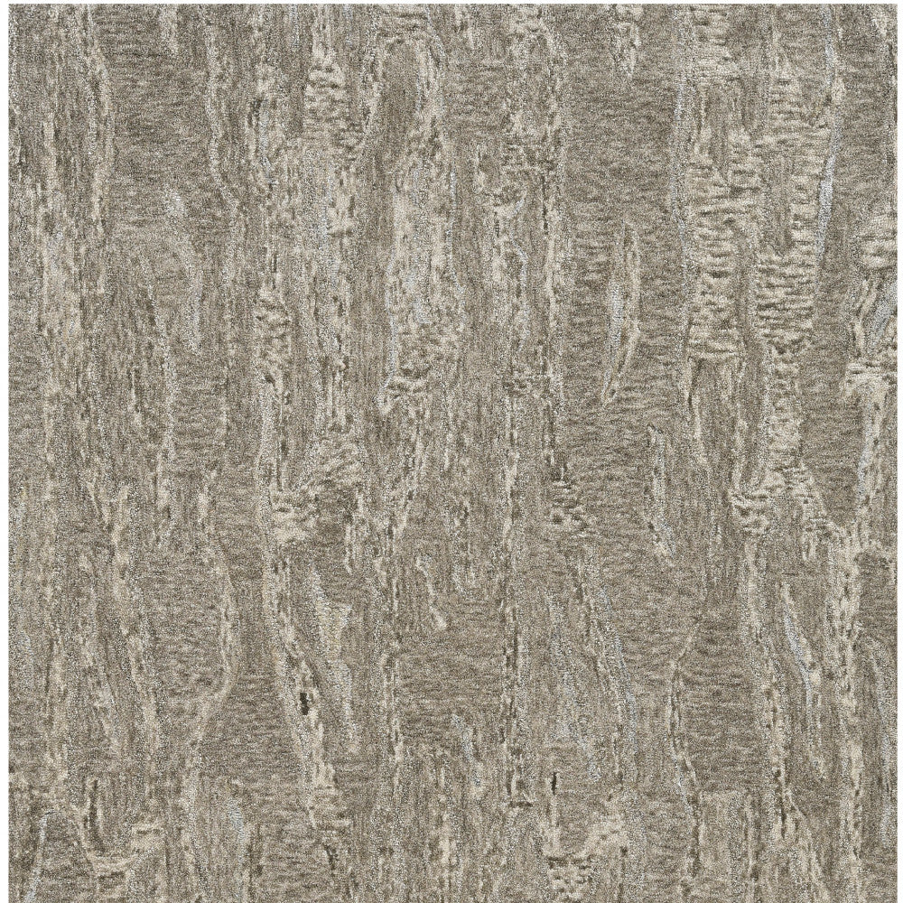 3'X5' Sand Hand Tufted Abstract Indoor Area Rug