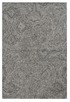 3'X5' Grey Hand Tufted Abstract Indoor Area Rug