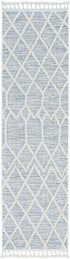 12'X15' Ivory Grey Machine Woven Geometric Indoor Area Rug