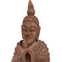 Wooden Seated Buddha Sculpture