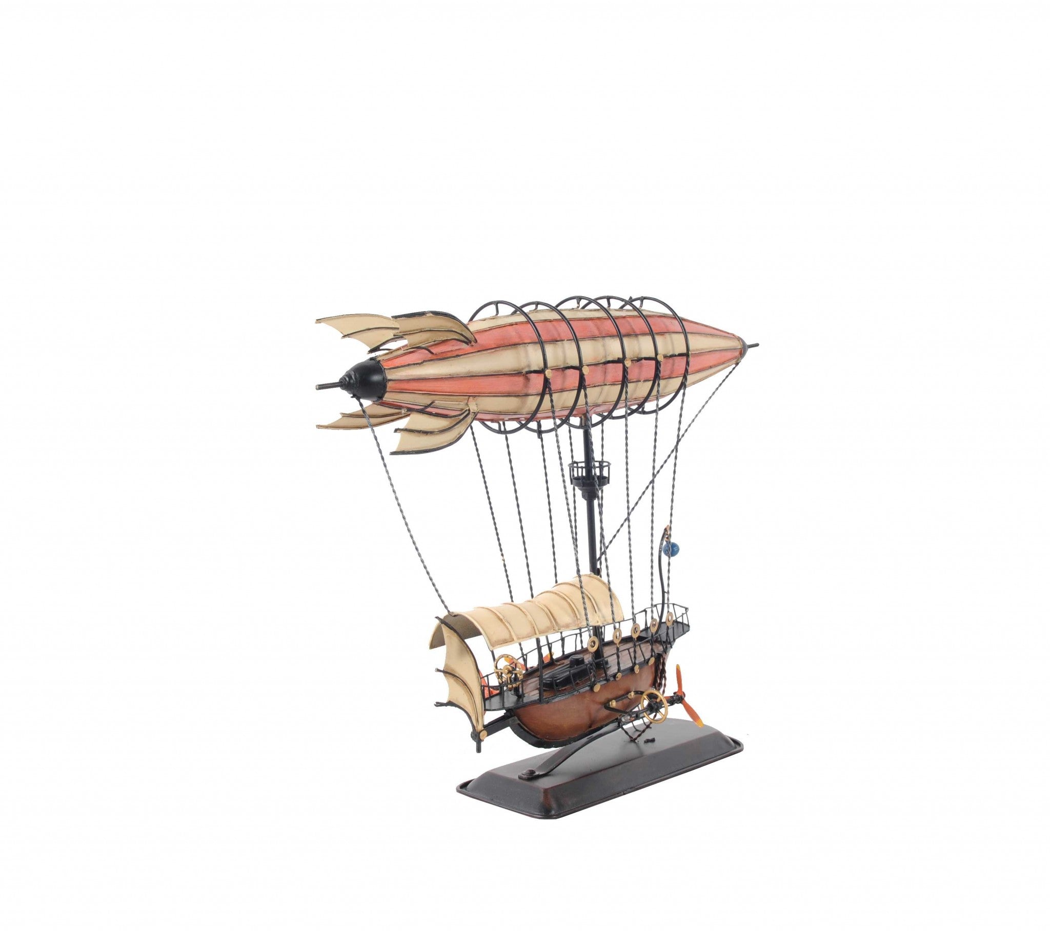 Steampunk Airship Model With Crows Nest