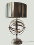 17" Bronze Metal Standard Table Lamp