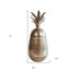 Pineapple Storage Aluminium Decor