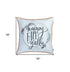 Set Of 4 18" Thanksgiving Quote Throw Pillow Cover In Multicolor