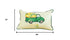 Set Of Four 20" Green Pumpkin Pick Up Truck Lumbar Pillow Covers