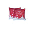 Set of Two 18" Red and White Christmas Throw Pillow Covers