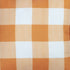 Set Of 2 18"  Fall Season Pumpkin Gingham Throw Pillow Cover