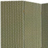 3 Panel Green Soft Fabric Finish Room Divider